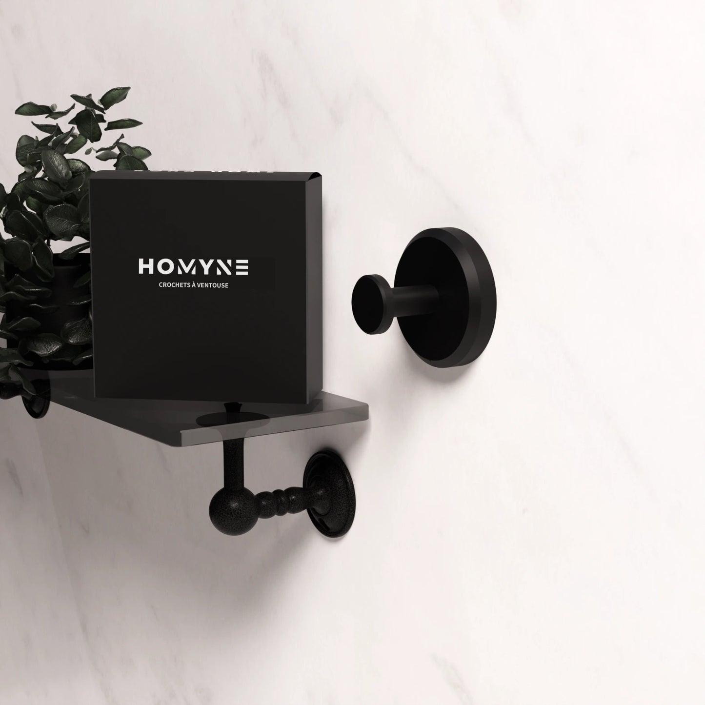 CROCHETS A VENTOUSE HOMYNE 4X