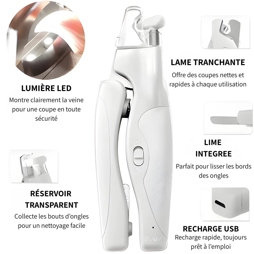 SecureEase™ - Coupez les ongles sans risque ni stress