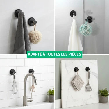 CROCHETS A VENTOUSE HOMYNE 4X