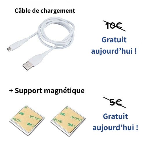 AuraLine - Lampe à détecteur de mouvement magnétique