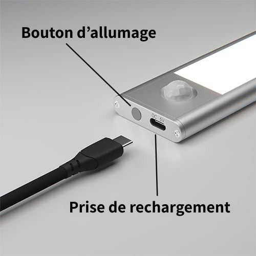 AuraLine - Lampe à détecteur de mouvement magnétique