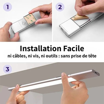 AuraLine - Lampe à détecteur de mouvement magnétique